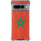Morocco Flag Distressed Google Pixel 7 Pro Clear Case